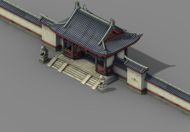 Chang an City – Police Yamen 11 3D Model