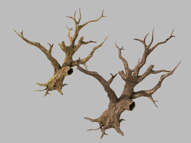 Brutal tribes – dead trees 04 3D Model