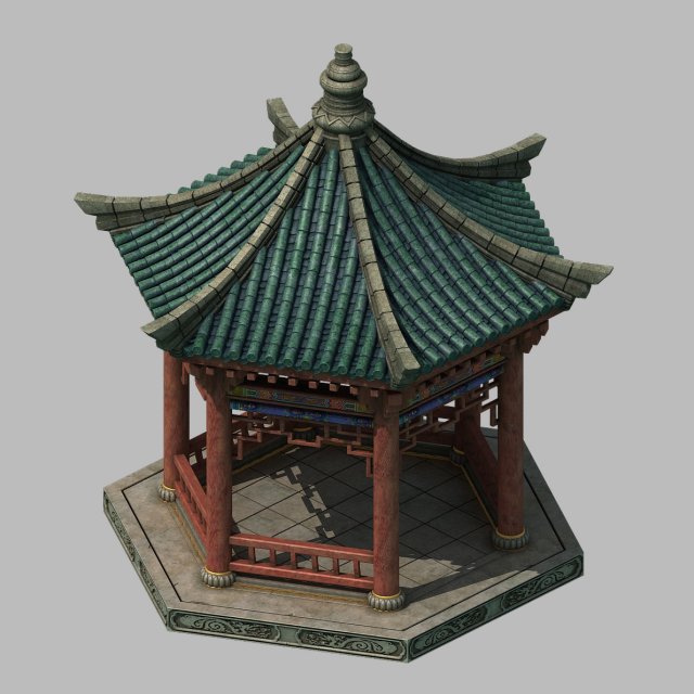 Manor – Pavilion 2 3D Model