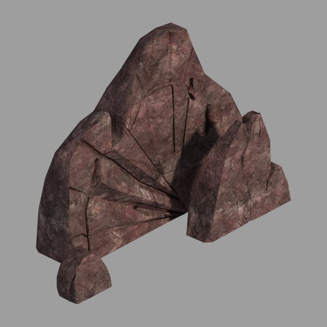 Not Zhoushan – Volcano – Stone 01 3D Model