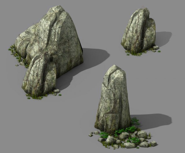 Explore the mountains – Rocks 08 3D Model