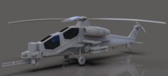 Helicopter 3D Model