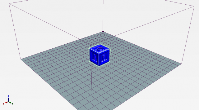 Letter cube 3D Model