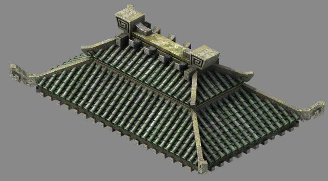Building – Decoration – Roof 21 3D Model
