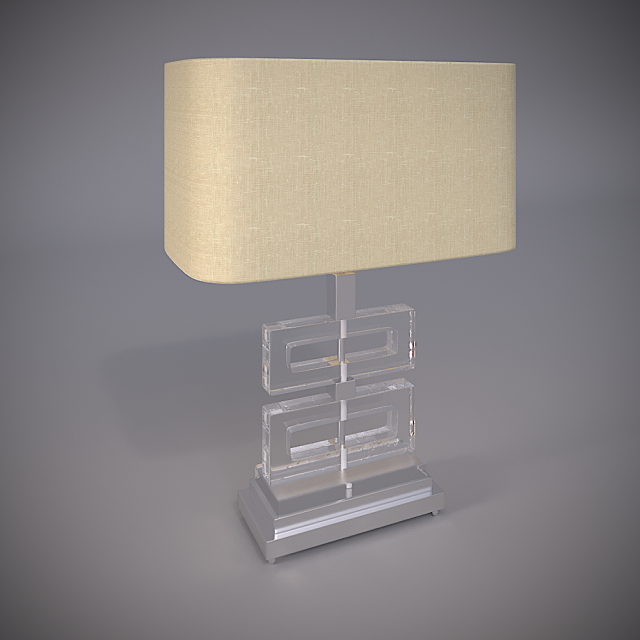 Eicholtz Table Lamp Umbria 3D Model