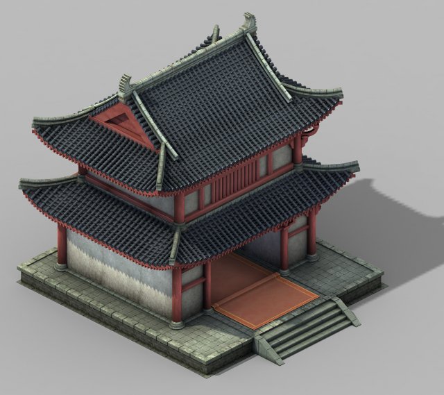 Chang an City – Barracks 12 3D Model