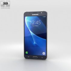 Samsung Galaxy J7 2016 Black 3D Model