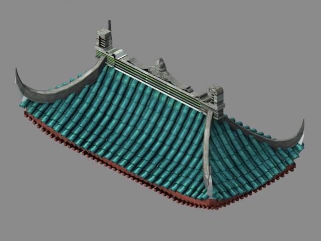 Building – Decoration – Roof 17 3D Model