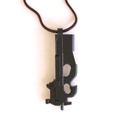 P90 rifle of the FN pendant 3D Model