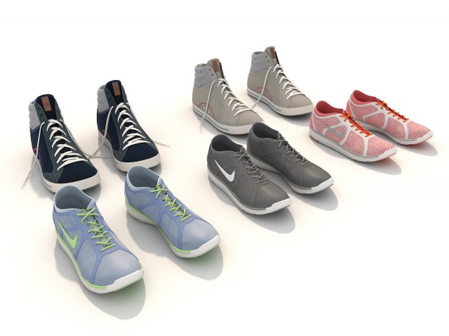 Sport Shoes 2 3D Model