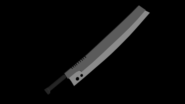 Low poly sword Free 3D Model