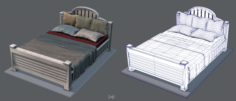 Bed V01 3D Model