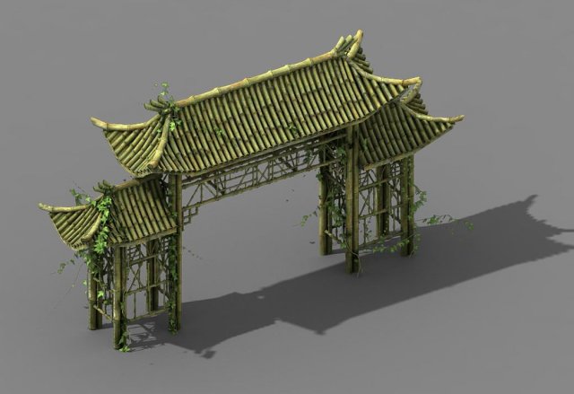 New Village – Archway 3D Model