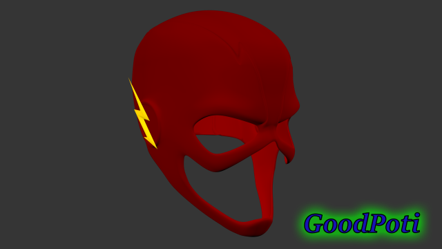 Flash Mask 3D Model