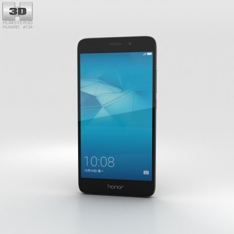 Huawei Honor 5c Black 3D Model