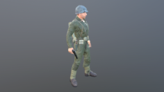 US soldier 3D Model