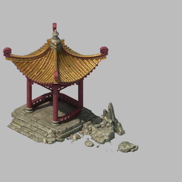 Building – Xinshoucun – Pavilion 17 3D Model