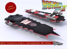 Griff Tannens Pitbull Hoverboard 3D Model