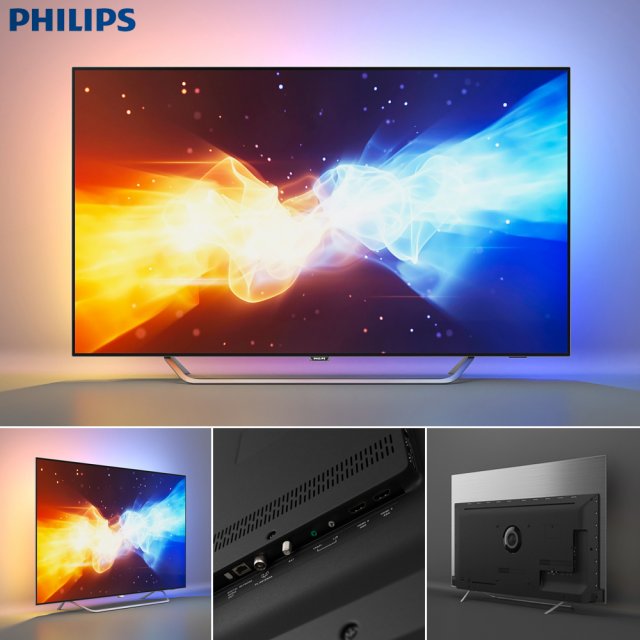 PHILIPS 4K OLED TV 9000 series 55POS9002-12 3D Model