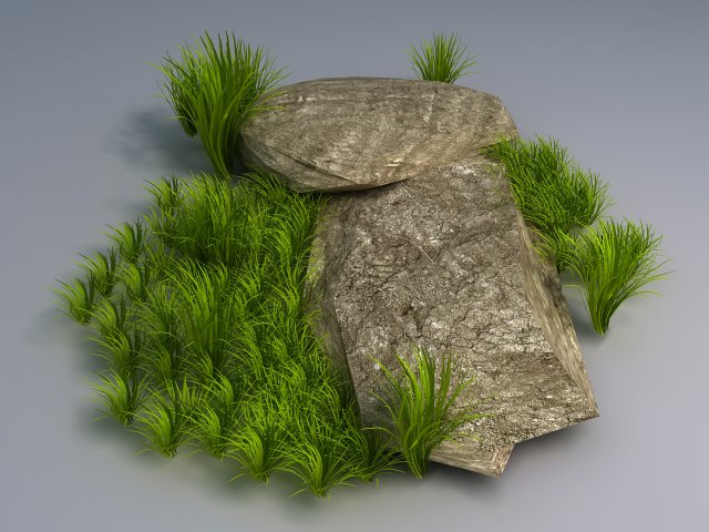 Brushwood – Gravel 05 3D Model