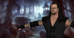 WWF The Undertaker 3D Model