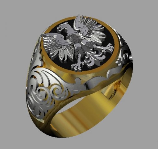 Mens ring 3D Model