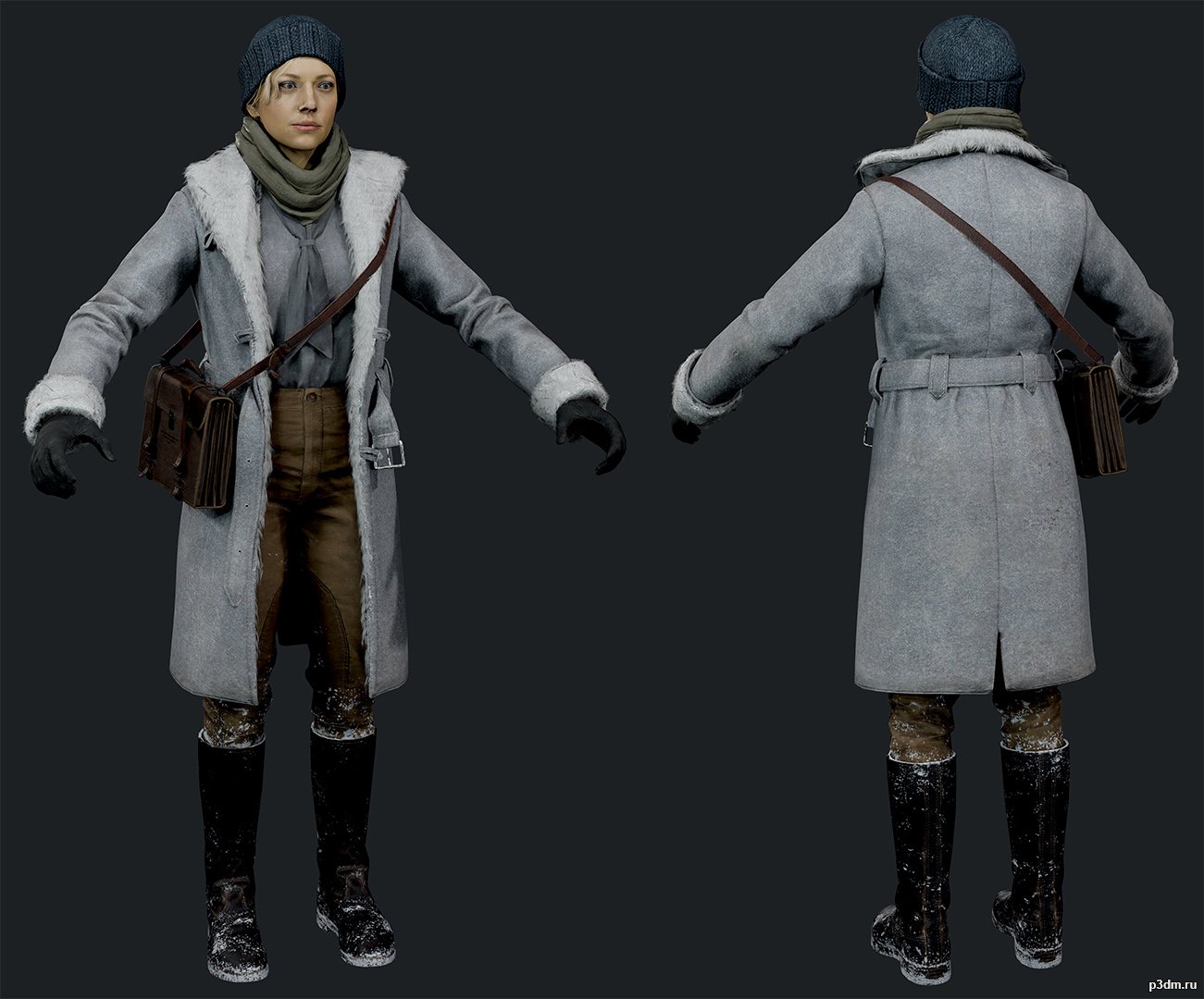Marie Fischer DLC 3 3D Model