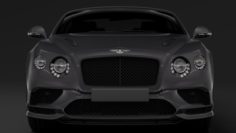 Bentley Continental Supersport 2018 3D Model