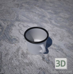 3D-Model 
Mug (cup) marching, enamel (250-300g)