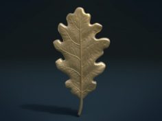 Oak Leaf 3D Model