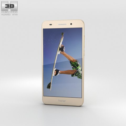 Huawei Honor 5A Gold 3D Model