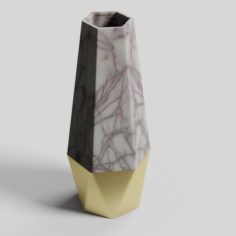 Marble Decorative vase 3D Model