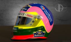Bell 1997 – Jacques Villeneuve F1 world champion 3D Model
