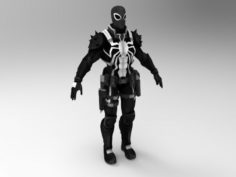 Agent Venom 3D Model