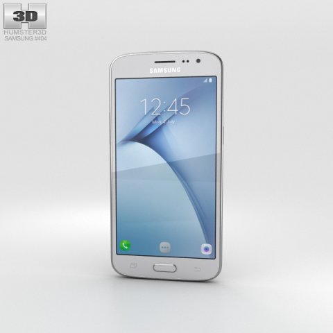 Samsung Galaxy J2 2016 Silver 3D Model
