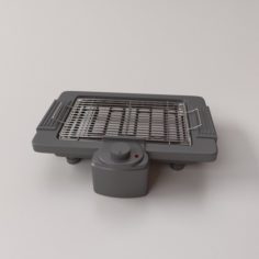Electric Grill 3D Model