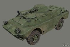 BRDM-2 3D Model