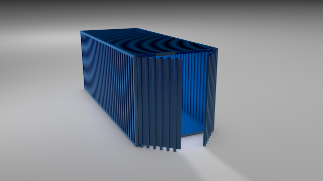 Container 3D Model