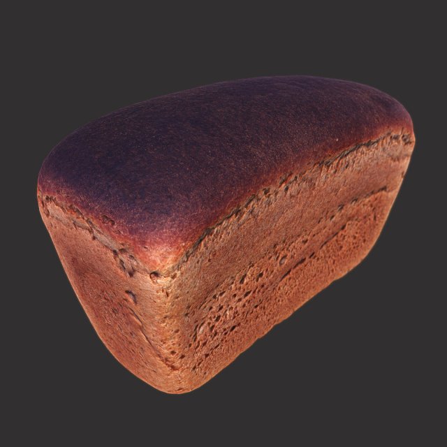 Soviet Brick Bread 3D Model