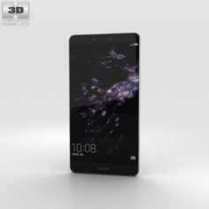 Huawei Honor Note 8 Gray 3D Model