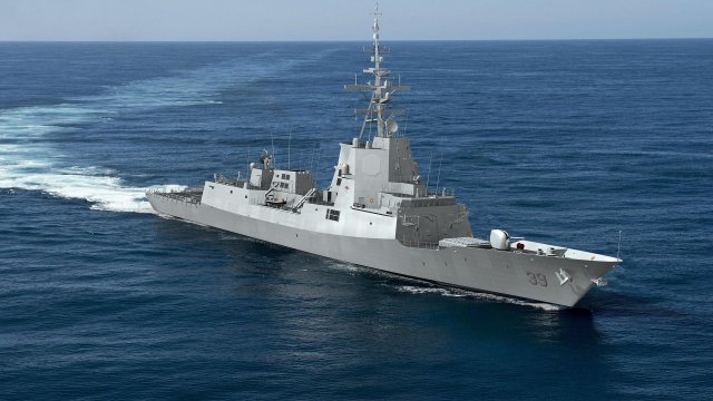 Hobart Class Destroyer 3D Model