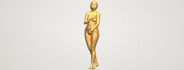 Naked Girl 21 3D Model