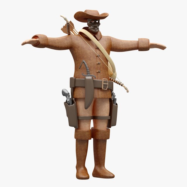 Cowboy Cloth 3D Model