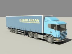 Scania truck 3D Model