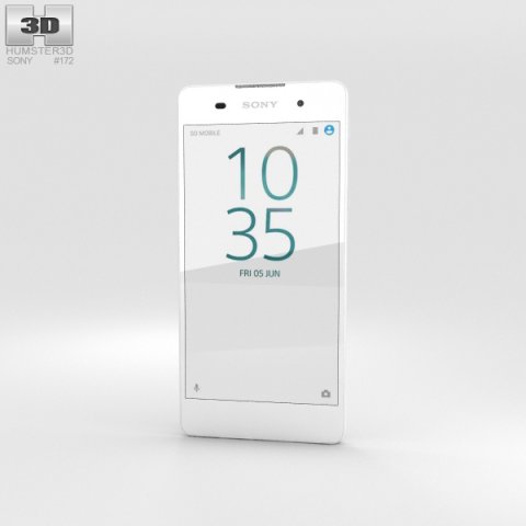 Sony Xperia E5 White 3D Model