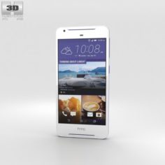 HTC Desire 628 White 3D Model