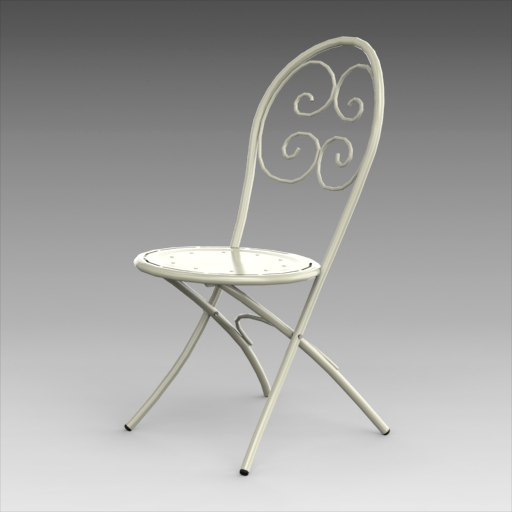 Pigalle Side Chair 3D Model