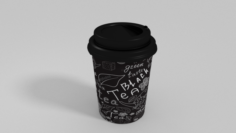 Cup for tea 3D Model