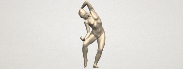 Naked Girl A03 3D Model