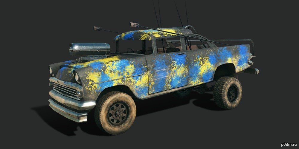 1962 Holden Standard (Processor) 3D Model